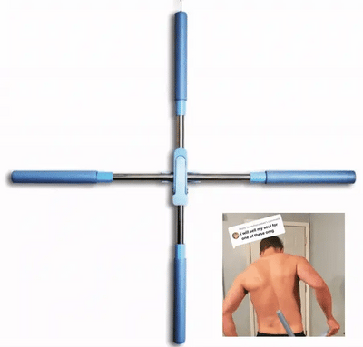 Posture Correction Pole For Improved Spine Alignment And Support