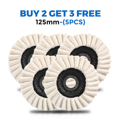 Wool Felt Polishing Disc Flap For Effective Surface Finishing