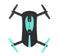 JY018 Black Bee Drone With Wifi Fixed Aerial