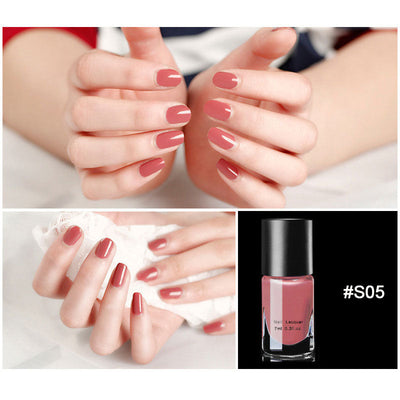 Removable Nail Polish Quick Dry Long Lasting Baking Free Formula