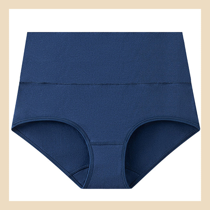 Women's High Waist Cotton Underwear Comfortable Lightweight Breathable