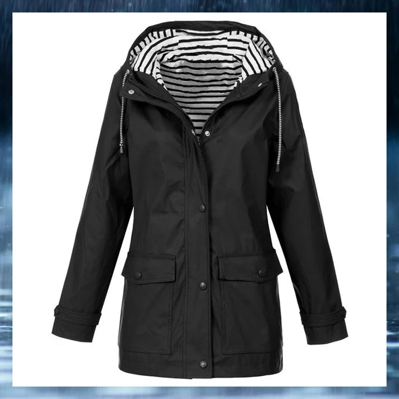 Waterproof And Windproof Jacket Lightweight Outdoor Raincoat For Men Women