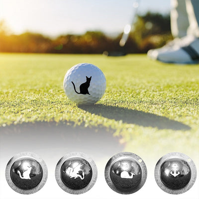 Stainless Steel Golf Ball Marker With Tin Cup Design