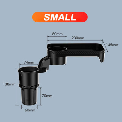 Car Cup Holder Extender For Extra Storage And Stability