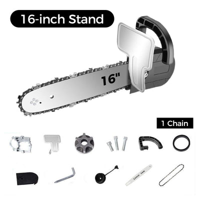 Electric Chain Saw Converter Attachment For Angle Grinder Tool