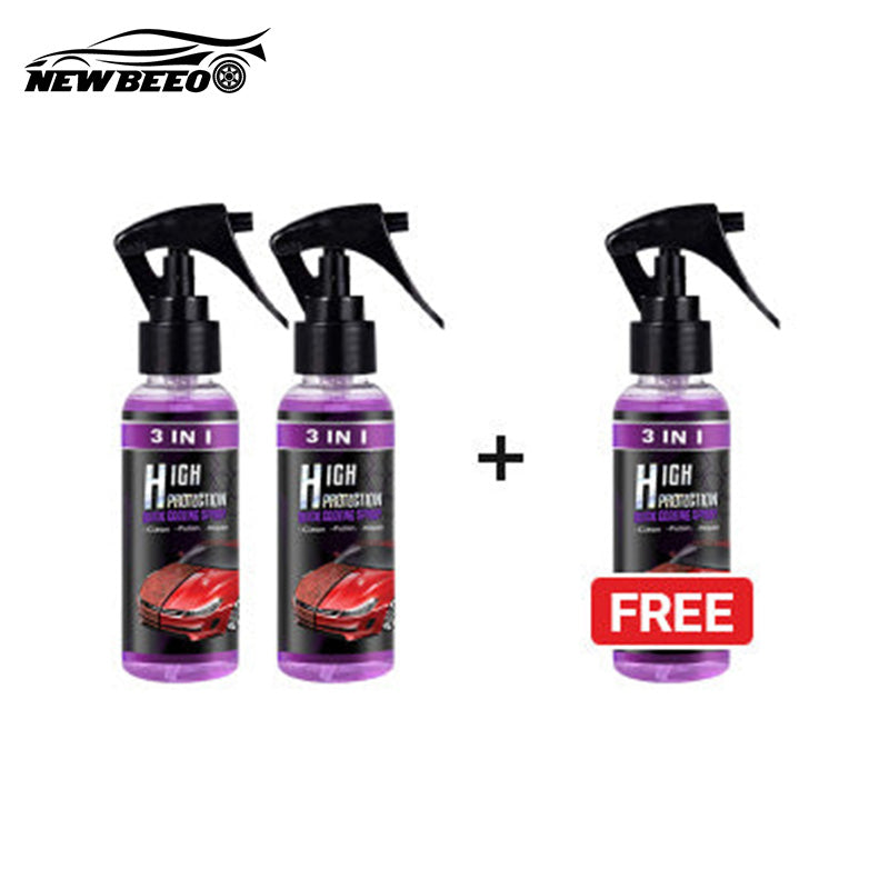 3 In 1 Car Polishing Spray Ceramic Finish And Protection
