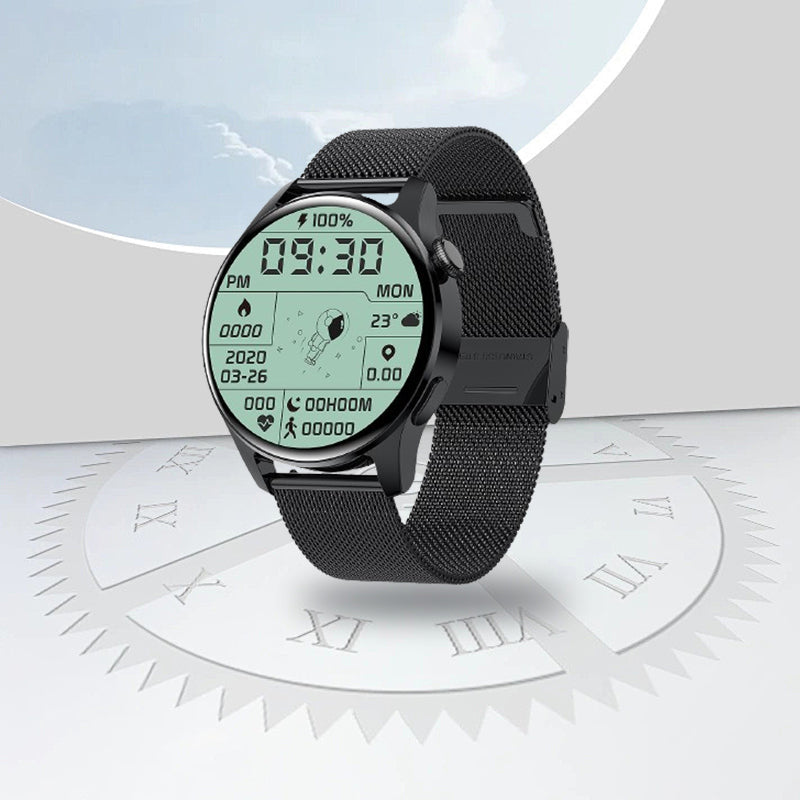 Heart Rate Blood Sugar Monitoring Watch With Bluetooth Call Function