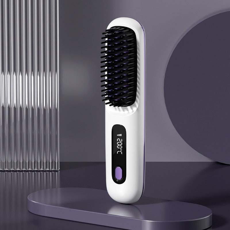 Wireless Hair Straightener Cordless Portable Fast Heating Styling Tool