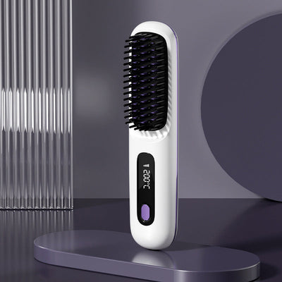 Wireless Hair Straightener Cordless Portable Fast Heating Styling Tool