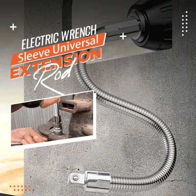 Flexible Extension Rod For Ratchet Wrench Universal Electric Sleeve