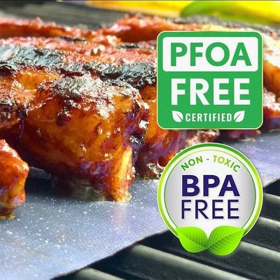 Cuttable Non-Stick BBQ Grill Mat For Easy Outdoor Cooking