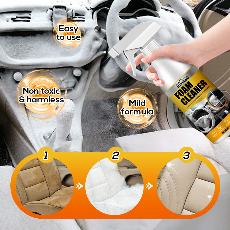 Multi-purpose Foam Cleaner Powerful Stain Remover For Various Surfaces