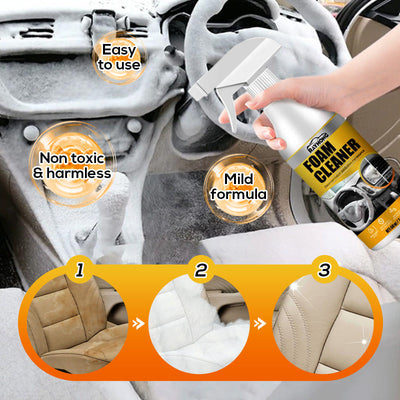 Multi-purpose Foam Cleaner Powerful Stain Remover For Various Surfaces