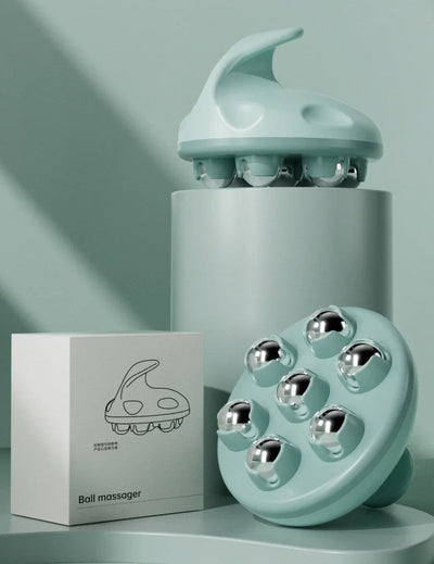Deep Tissue Massage Roller Ball 7-Bead Muscle Relaxation Massager