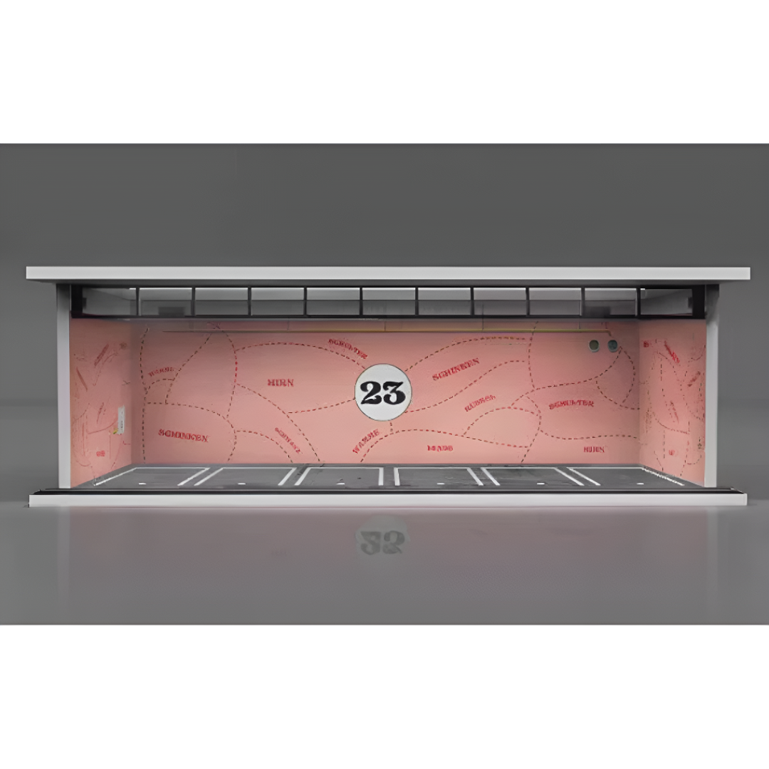 Miniature Car Garage For 1:24 1:43 And 1:64 Model Cars