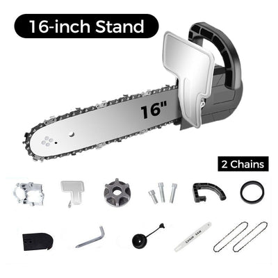 Electric Chain Saw Converter Attachment For Angle Grinder Tool