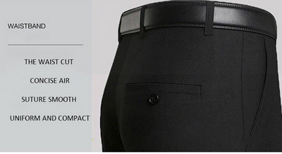 Men's Stretch Pants Classic Comfortable Fit Flexible Fabric