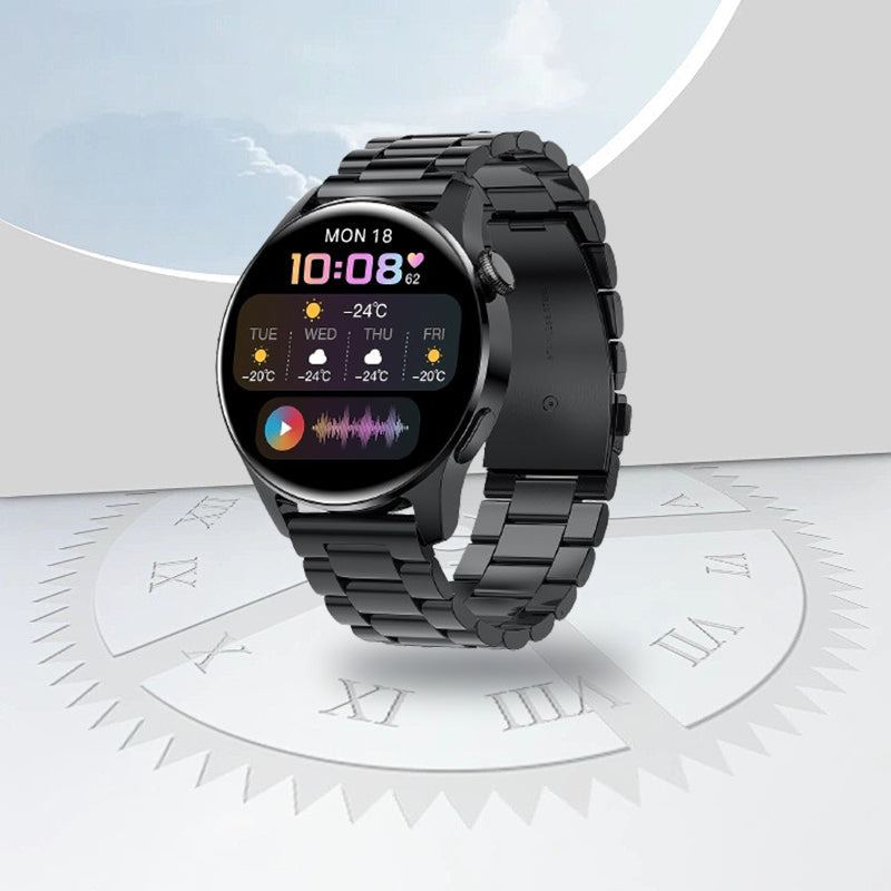 Heart Rate Blood Sugar Monitoring Watch With Bluetooth Call Function
