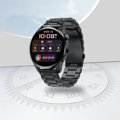 Heart Rate Blood Sugar Monitoring Watch With Bluetooth Call Function