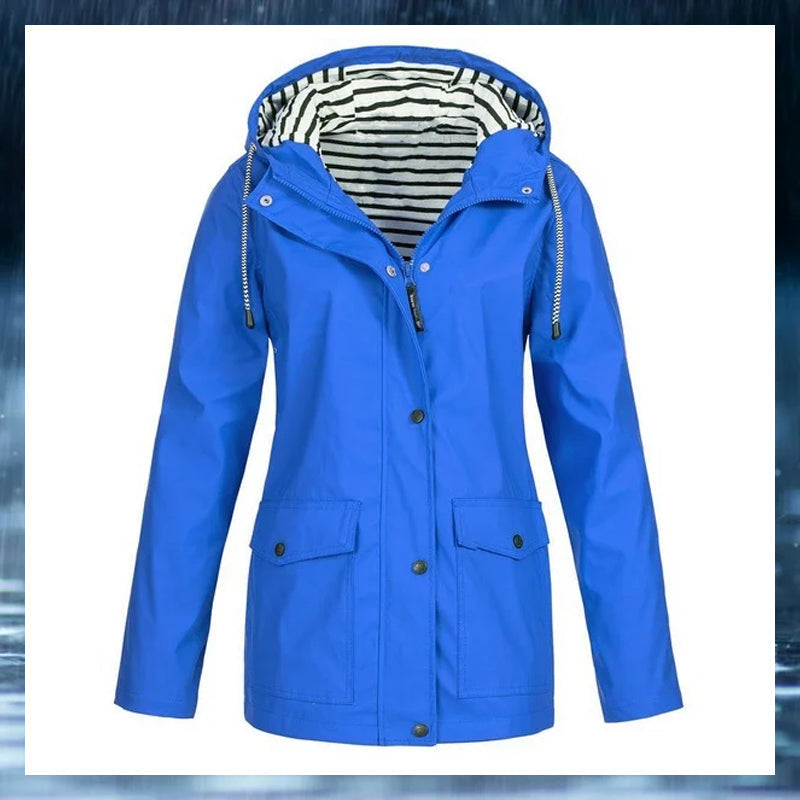Waterproof And Windproof Jacket Lightweight Outdoor Raincoat For Men Women