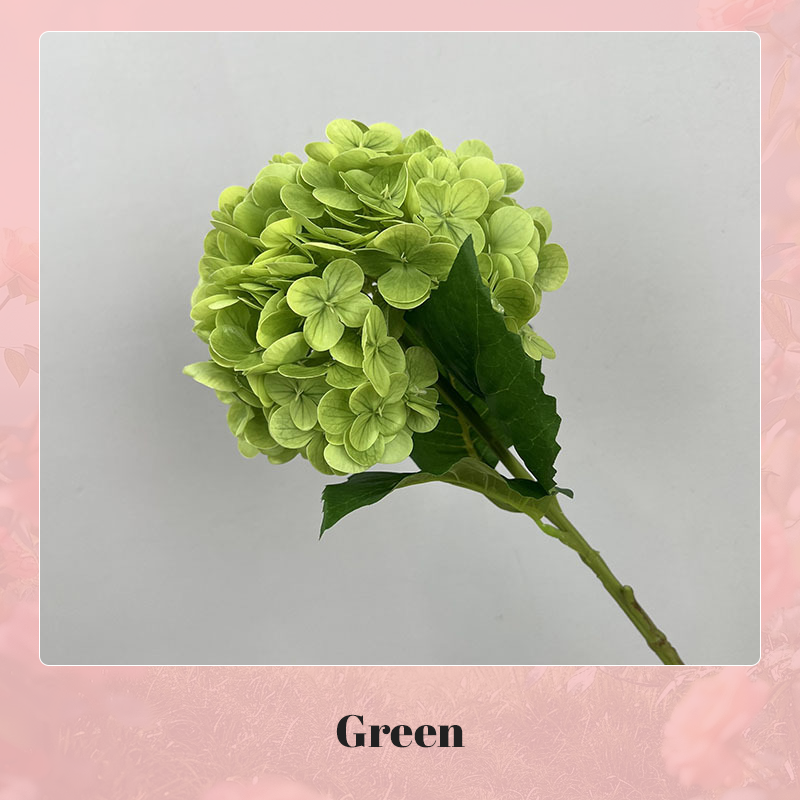 3d Hydrangea Artificial Flower Realistic Decorative Bloom