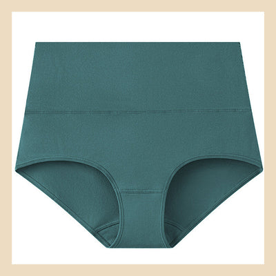Women's High Waist Cotton Underwear Comfortable Lightweight Breathable
