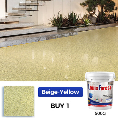 Epoxy Floor Coating With Glossy Marble Finish For Durable Protection