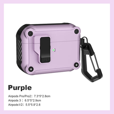 AirPods Second Generation Case Protective Mecha Headphone Set