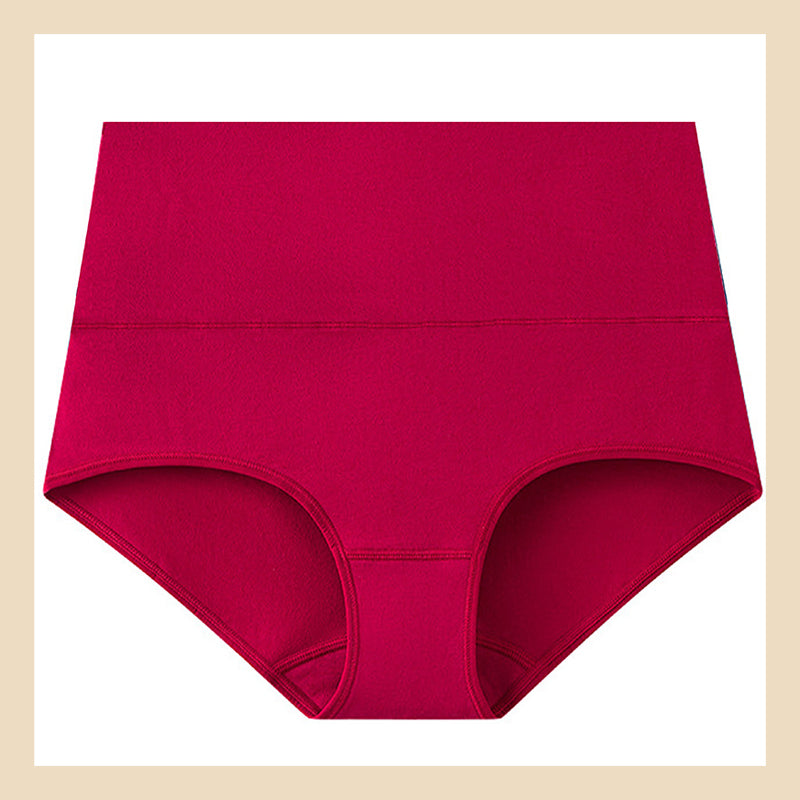 Women's High Waist Cotton Underwear Comfortable Lightweight Breathable