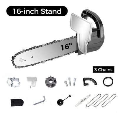 Electric Chain Saw Converter Attachment For Angle Grinder Tool