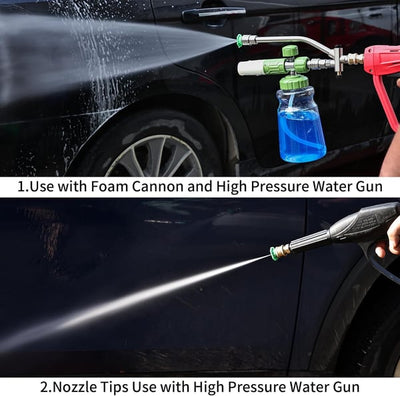 Foam Cannon Dual Connector Accessory For Efficient Car Washing