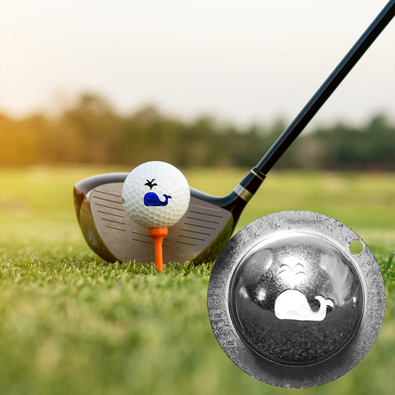 Stainless Steel Golf Ball Marker With Tin Cup Design
