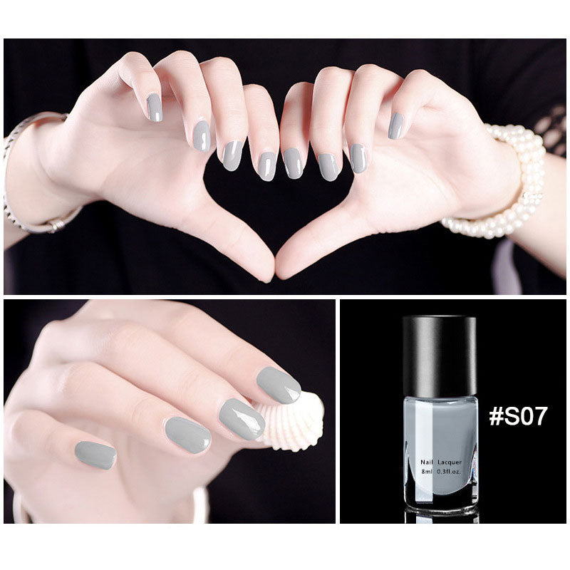 Removable Nail Polish Quick Dry Long Lasting Baking Free Formula
