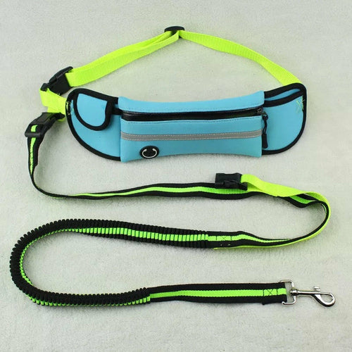 Dog Walking Waist Bag For Hands Free Outdoor Sports