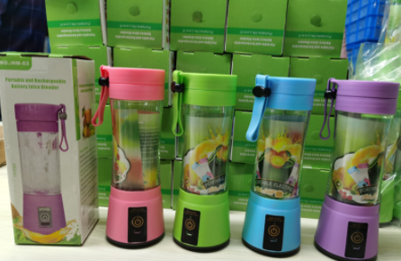 Portable Blender USB Rechargeable Mini Fruit Juice Mixer Kitchen