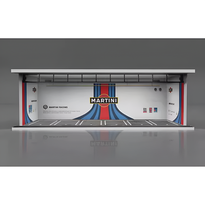 Miniature Car Garage For 1:24 1:43 And 1:64 Model Cars