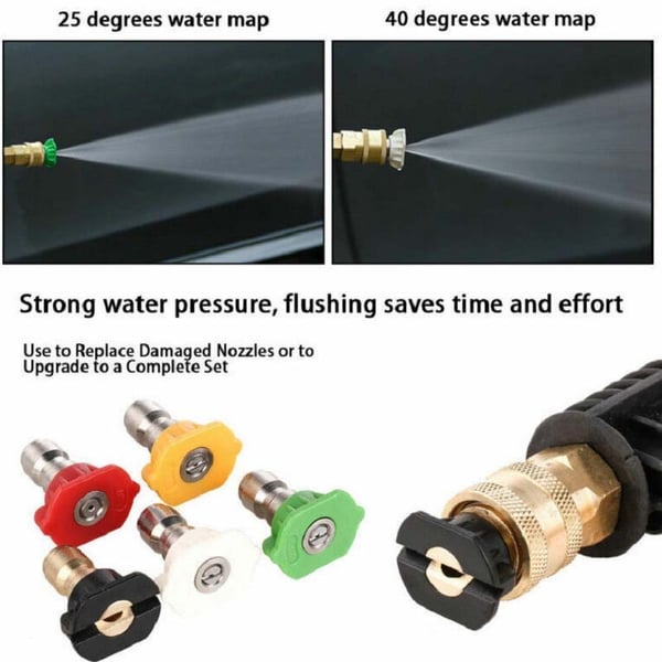 Foam Cannon Dual Connector Accessory For Efficient Car Washing