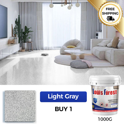 Epoxy Floor Coating With Glossy Marble Finish For Durable Protection