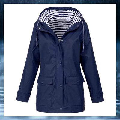 Waterproof And Windproof Jacket Lightweight Outdoor Raincoat For Men Women