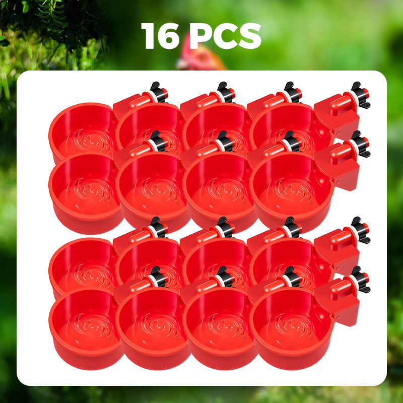 5/16 Inch Thread Automatic Poultry Water Cups Durable Farm Use