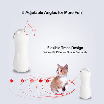 Laser Cat Toy Automatic Interactive Pet Chaser For Cats