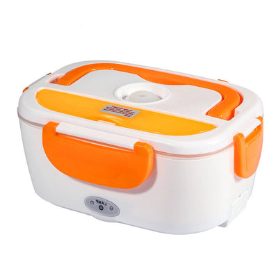 Electric Heated Lunch Box Stainless Steel Food Warmer For School Car Picnic