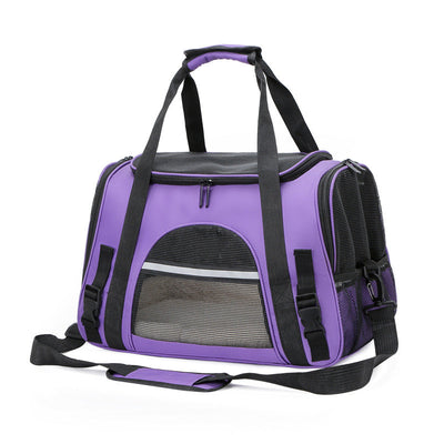 Portable Pet Backpack Breathable Comfortable Travel Carrier Bag