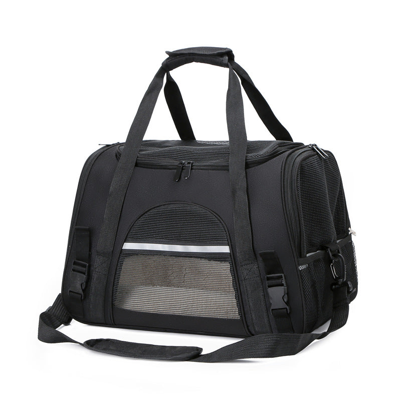 Portable Pet Backpack Breathable Comfortable Travel Carrier Bag