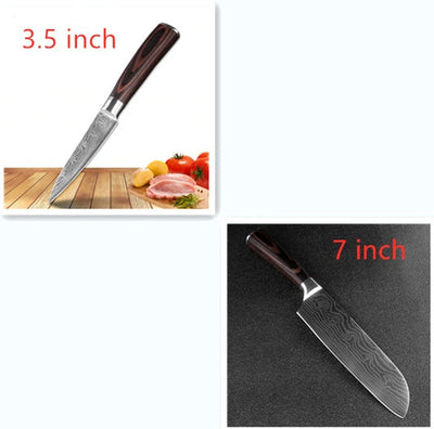 Carpenters Special Kitchen Knife Set 6 And 8 Piece Cooking Tools