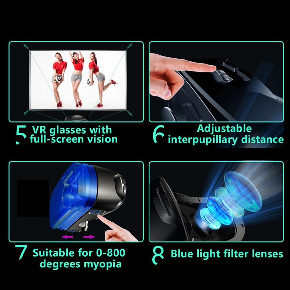 VR Headset 3D Virtual Reality Helmet For Immersive Experience