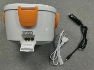 Electric Heated Lunch Box Stainless Steel Food Warmer For School Car Picnic