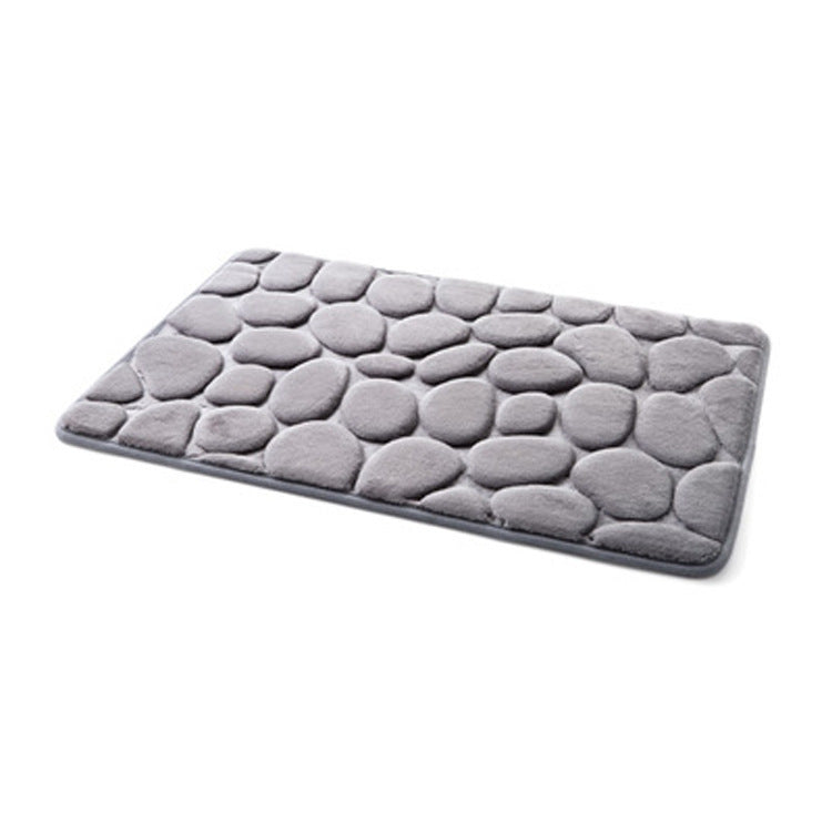 3D Cobblestone Carpet Floor Mat For Bedroom And Living Room