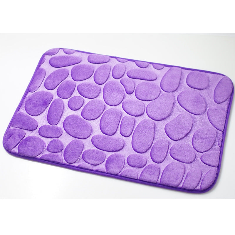 3D Cobblestone Carpet Floor Mat For Bedroom And Living Room