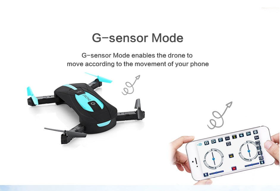 JY018 Black Bee Drone With Wifi Fixed Aerial